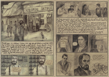 3. strana komiksu